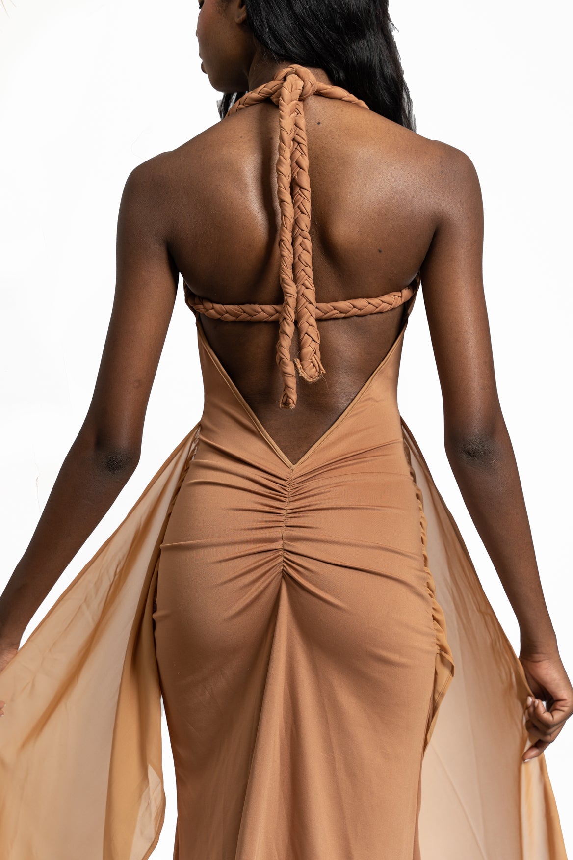 ROPE IN DRESS - SAND